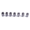 PRECISION 7PC ER11 COLLET SET TIR 0.0004" / 10μm 2mm(1/16") to 6.5mm (1/4") USA