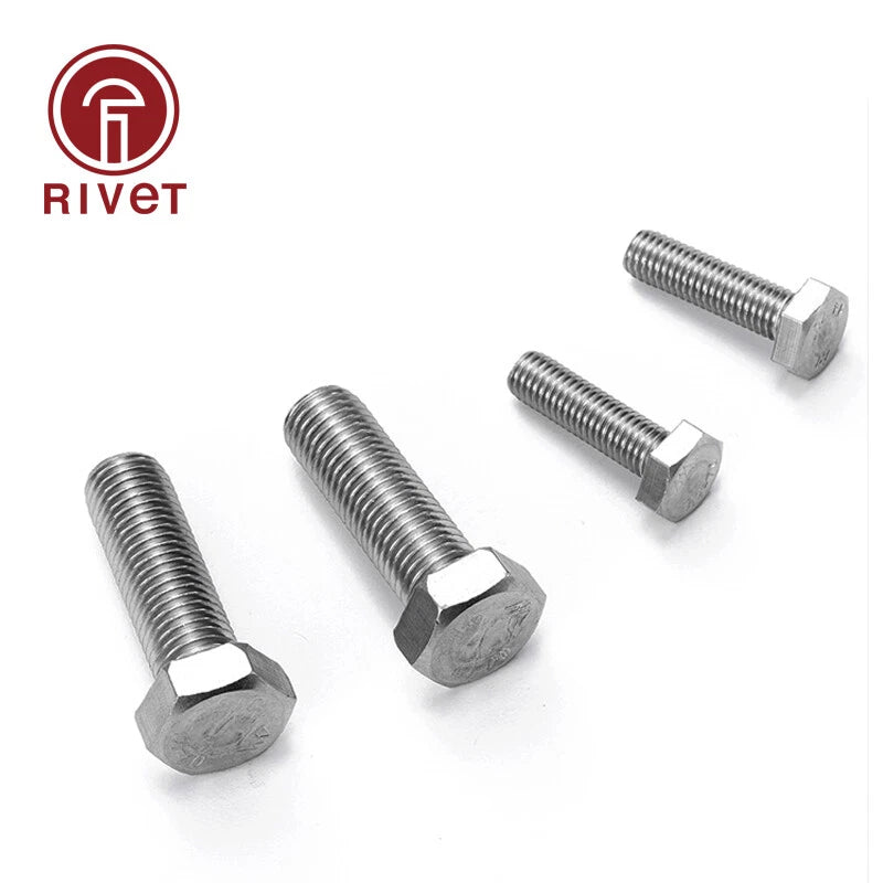 Ansib18.2.1 Hex Hexagon Head Screws Bolts 304 Stainless Steel U.s.