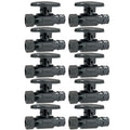 XFITTING 1/2" PEX A x 3/8" OD Compression Valve 10 Pack