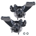Pair Front LH RH Wheel Bearing Hub Knuckle Assembly For Nissan Versa