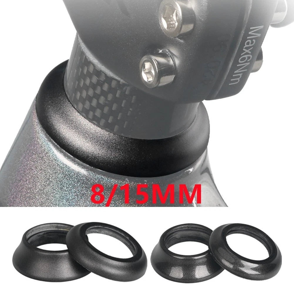 Carbon Fiber Bicycle Headset Spacer Cycling Steerer Tube Conical