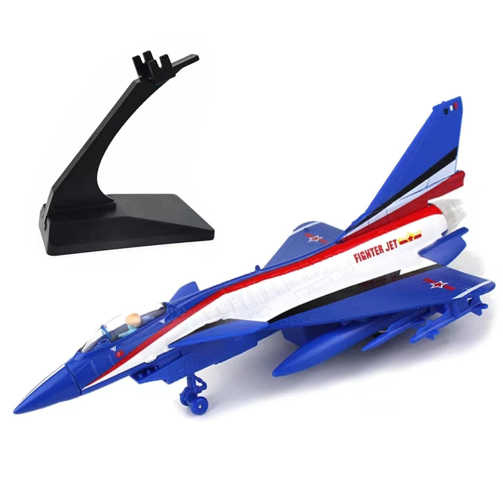 1/100 Scale J-10 Diecast Aircraft Airplane Model Military Combat