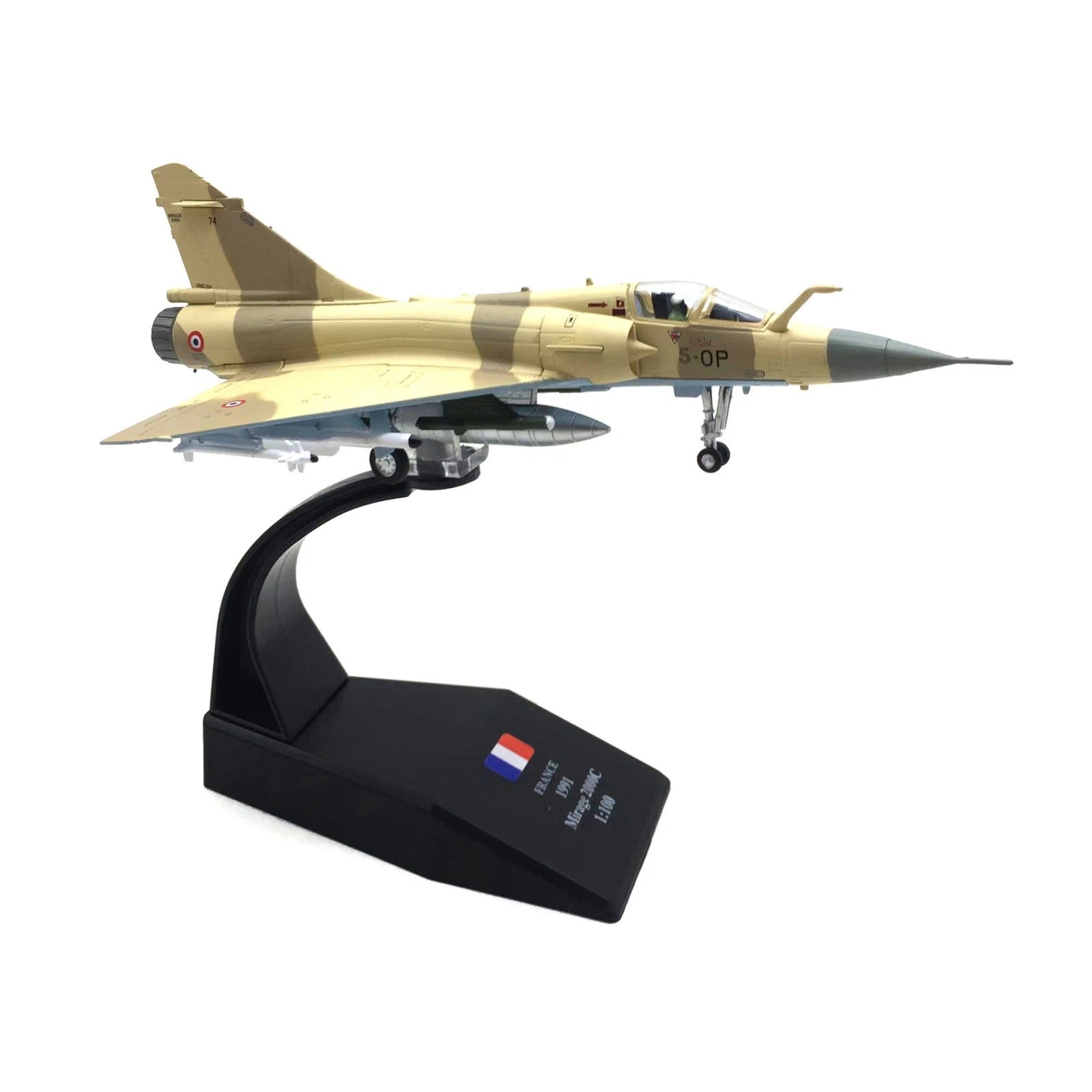 1/100 Alloy Mirage 2000 Fighter Military Aircraft Fighter Model
