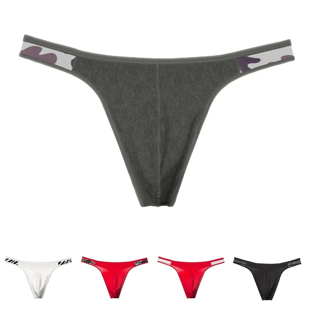 Breathable G-string Low Waist Underpants Casual Daily Wear Classic