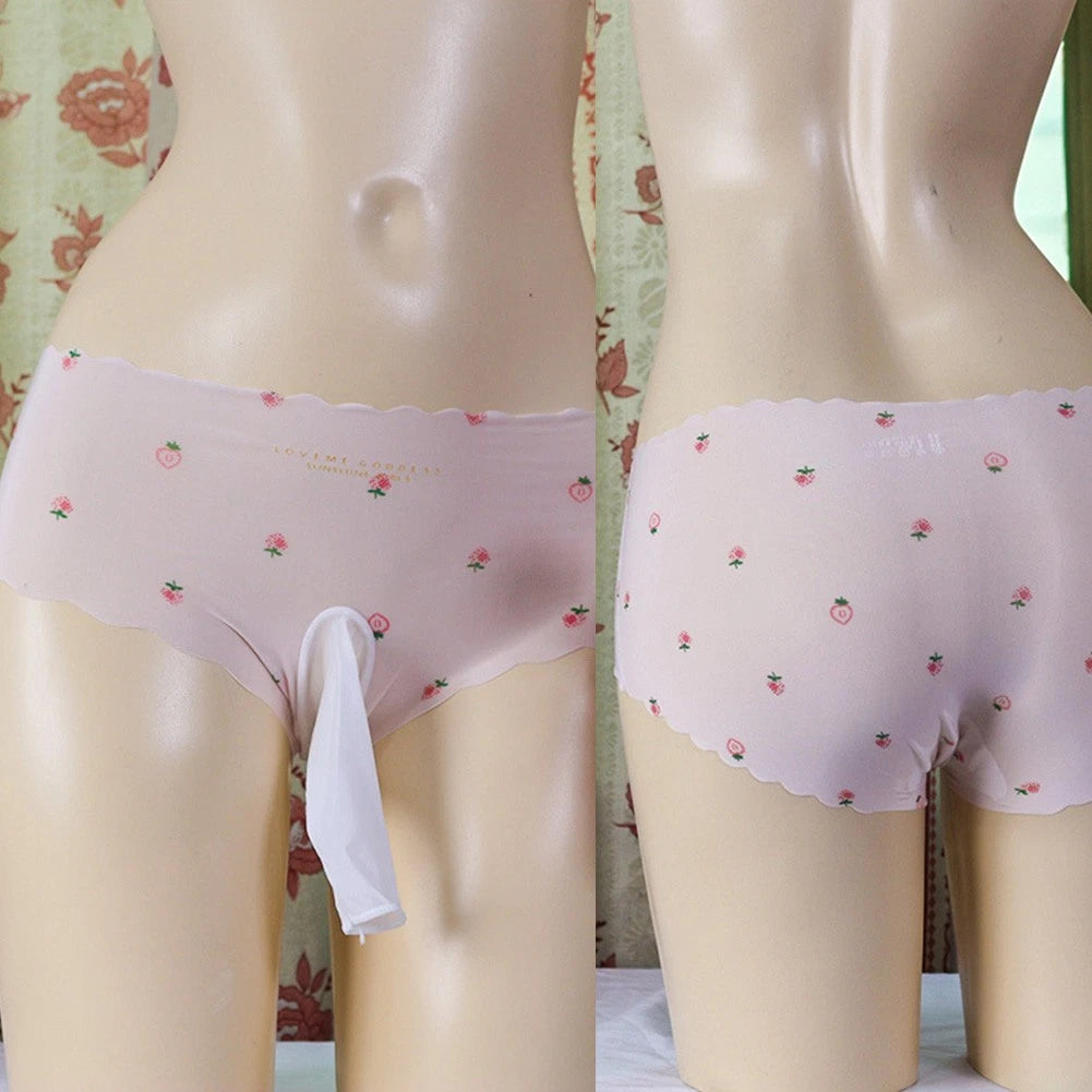 Sexy Men's Briefs Low Waist Underpants Breathable Ice Silk For All