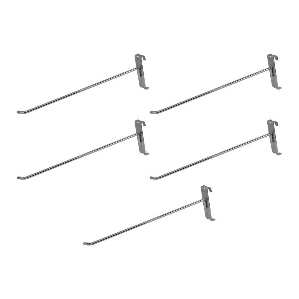12 Inch Chrome Metal Wire Gridwall Hooks Grid Panel Display Hanger
