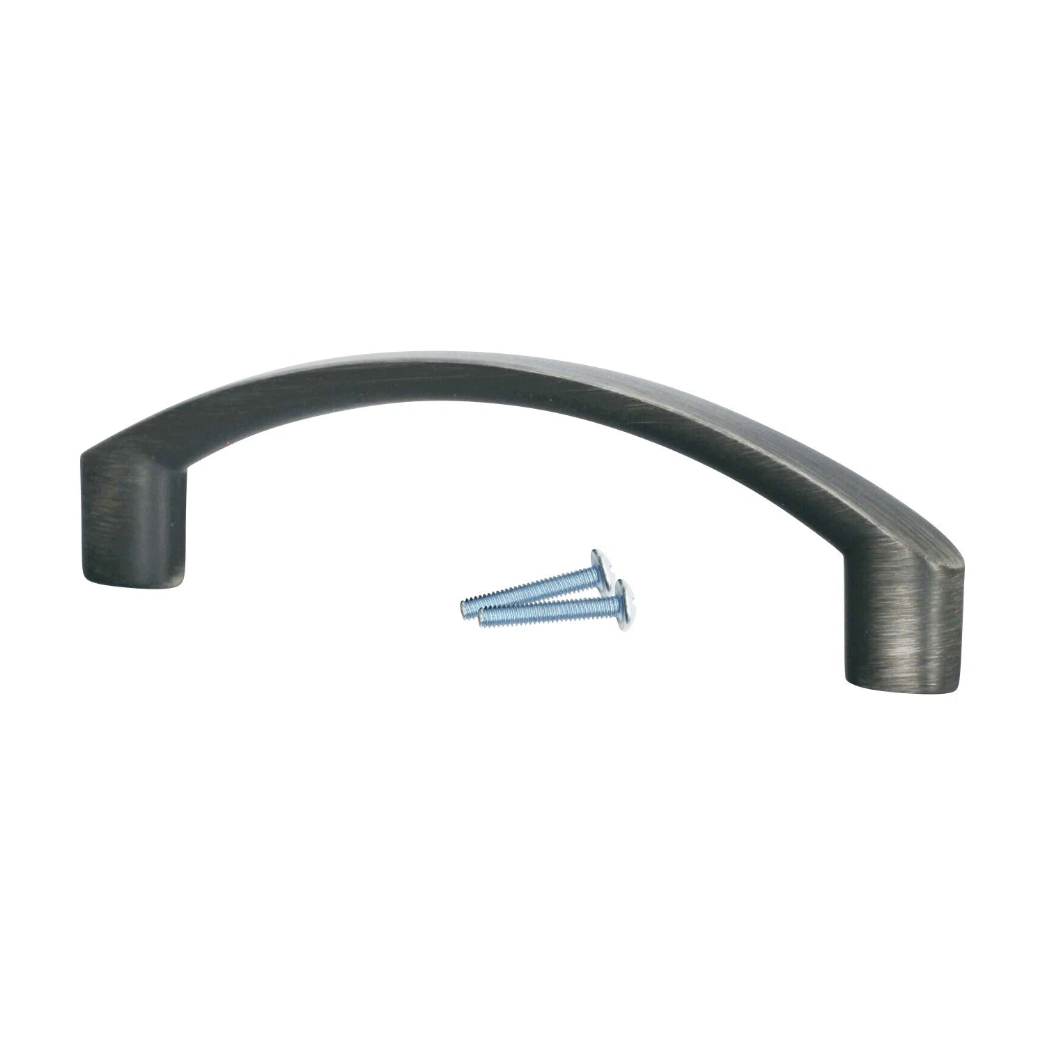 Rok Perky Arch Antique Nickel Kitchen Cabinet Pull Handle 3-3/4"