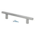 Rok Flat Bar 5-1/32" Stainless Steel Kitchen Cabinet Pull Handle