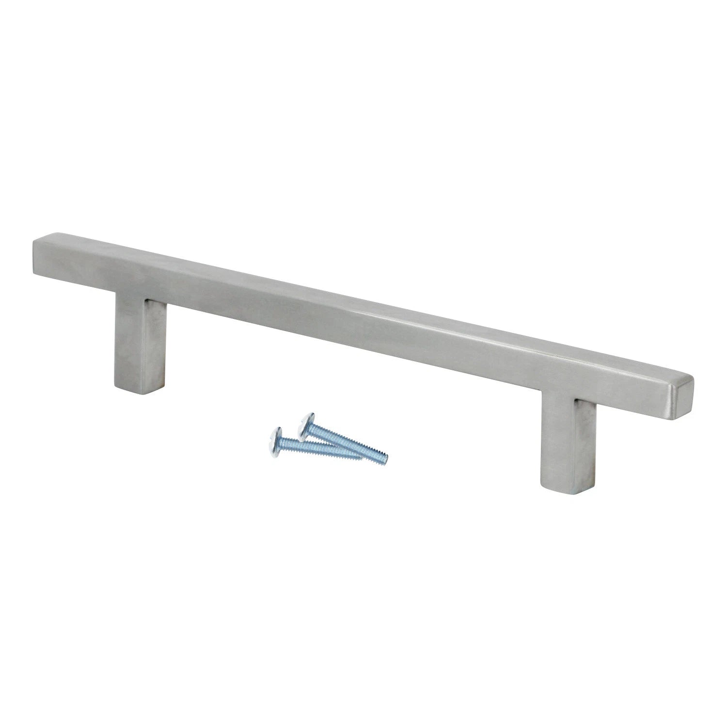 Rok Flat Bar 5-1/32" Stainless Steel Kitchen Cabinet Pull Handle