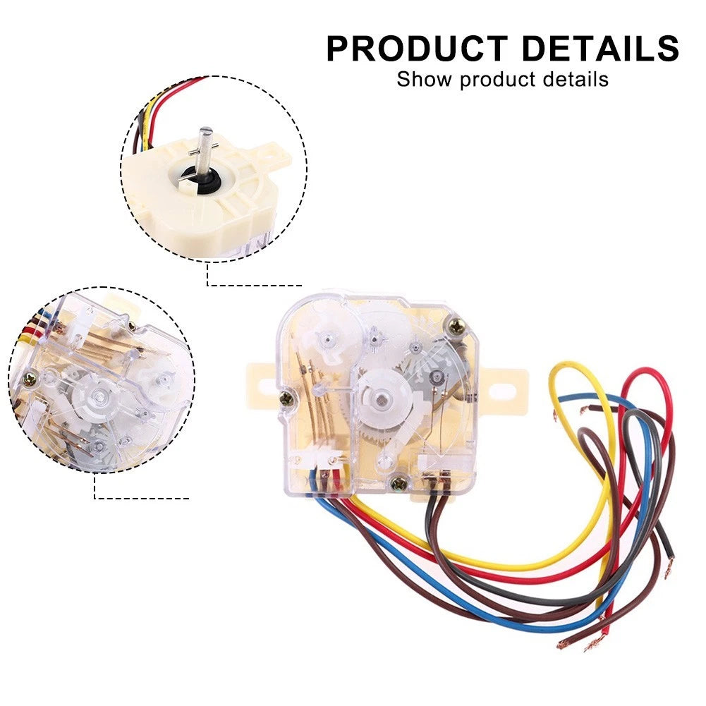 Double Cylinder Timer 180 Degree Switch Laundry Room Robust