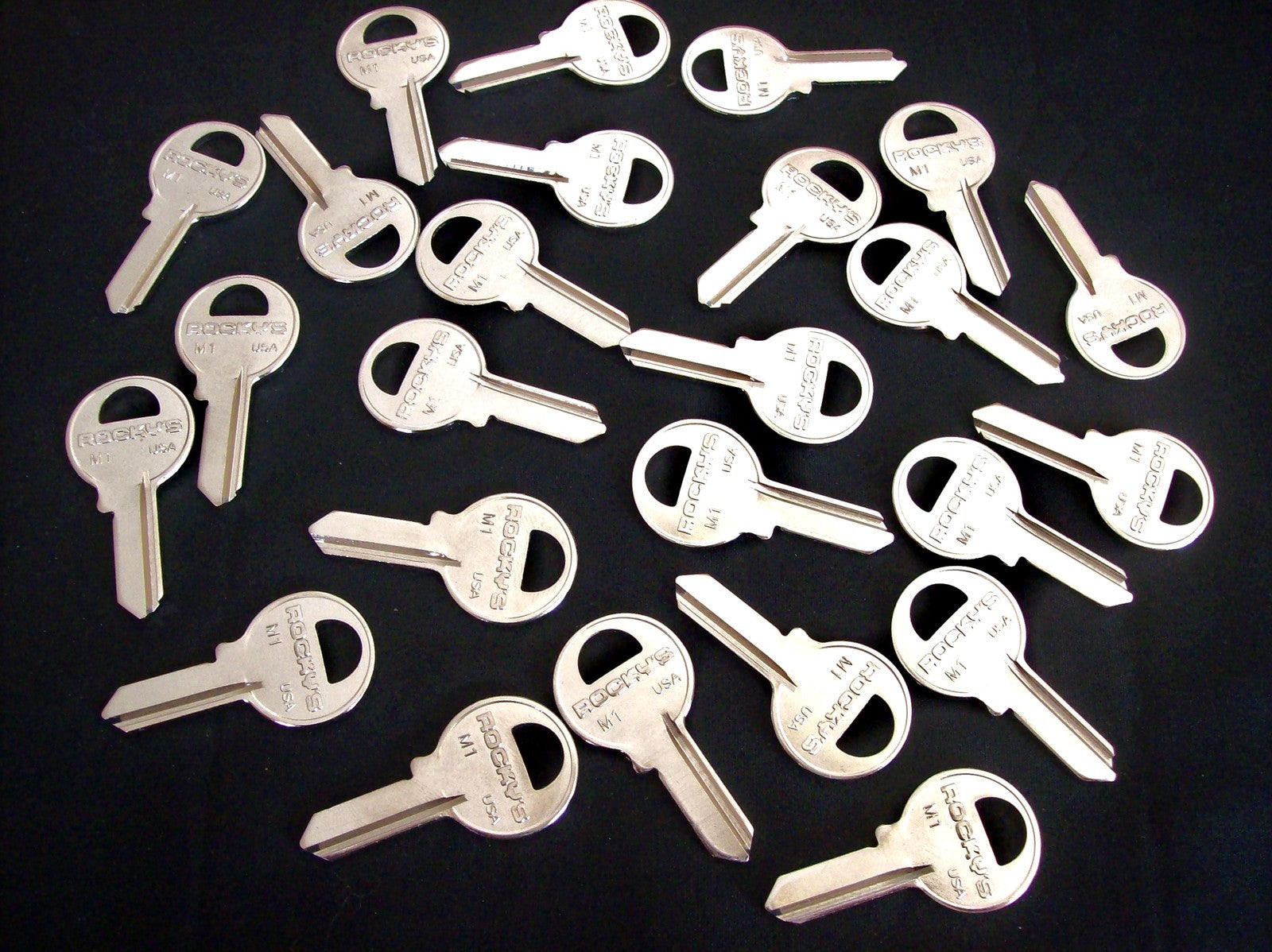 Hillyan Rockey's Master M1 Key Blanks - 25 pcs