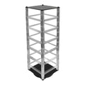 Cards Jewelry Display 48 Pairs Earring Stand Rotating Acrylic