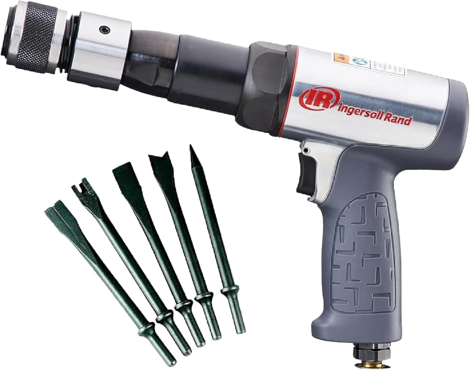119MAXK Vibration Reduced Long-Barrel Air Hammer 5-Piece Chisel Set by 119MAXK