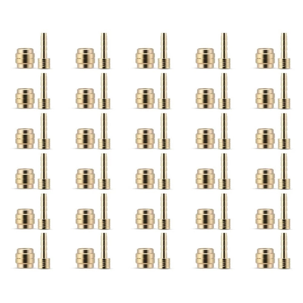 Bicycle Brake Olive And Brass Insert Kit For Magura Mt2 Mt6 Mt7 Mt8