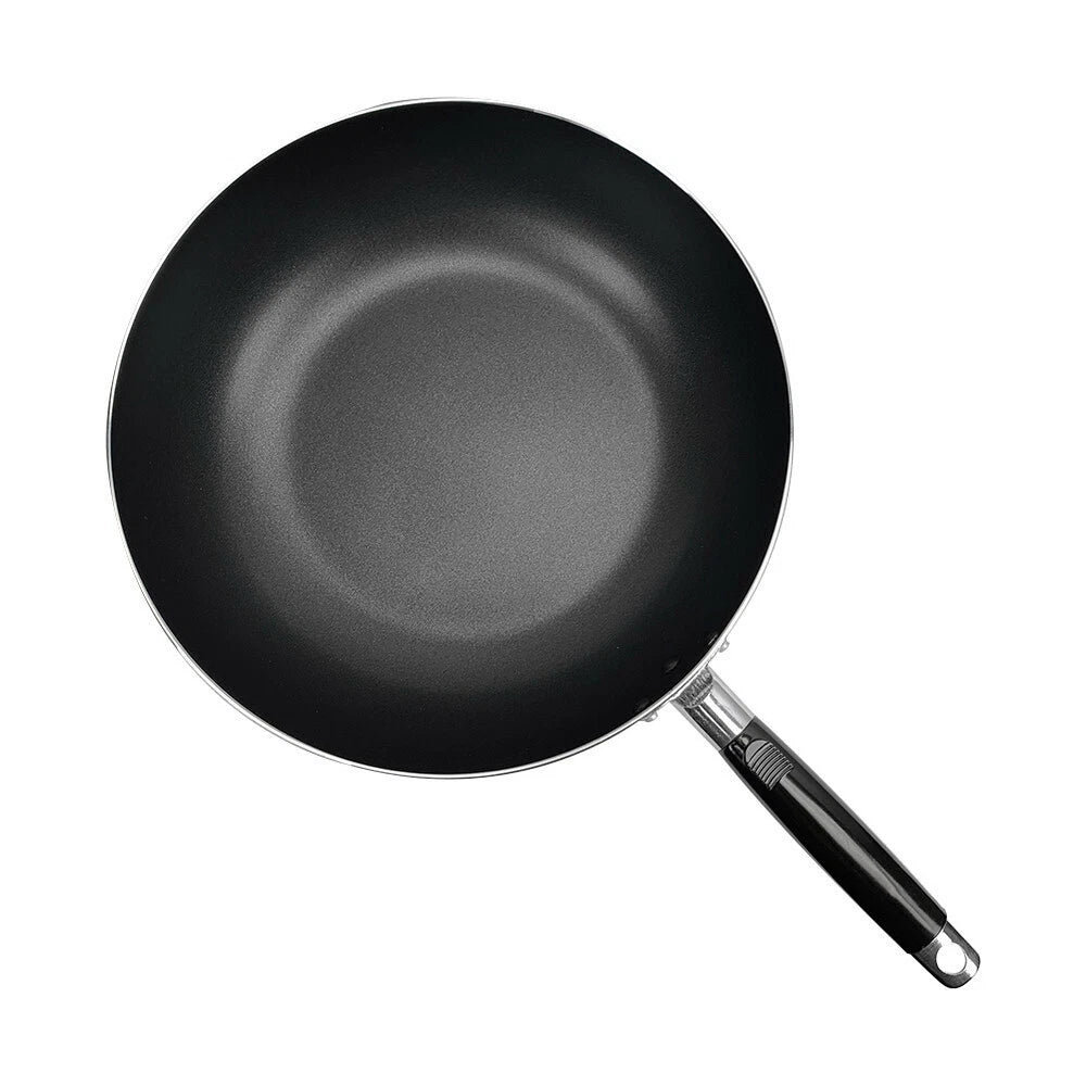 Aluminum Nonstick Frying Pan Wok Skillet Dishwasher Safe, 13.5 Inch