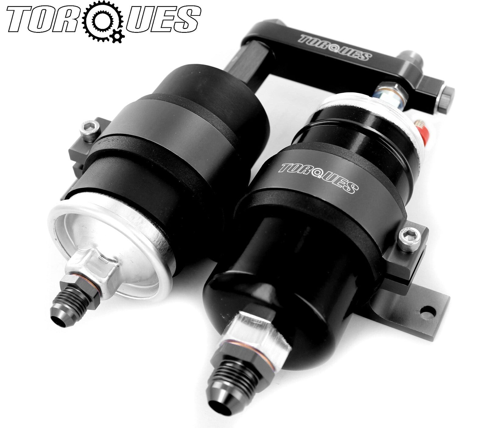 Sytec OTP 044 Fuel Pump and Bosch Filter Assembly (AN-8 In , AN-6 Out)