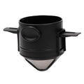 Pour Over Coffee Dripper Reusable Stainless Steel Filter Paperless