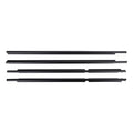 4X Outer Window Weatherstrip Seal Belt Moulding for Toyota 4Runner