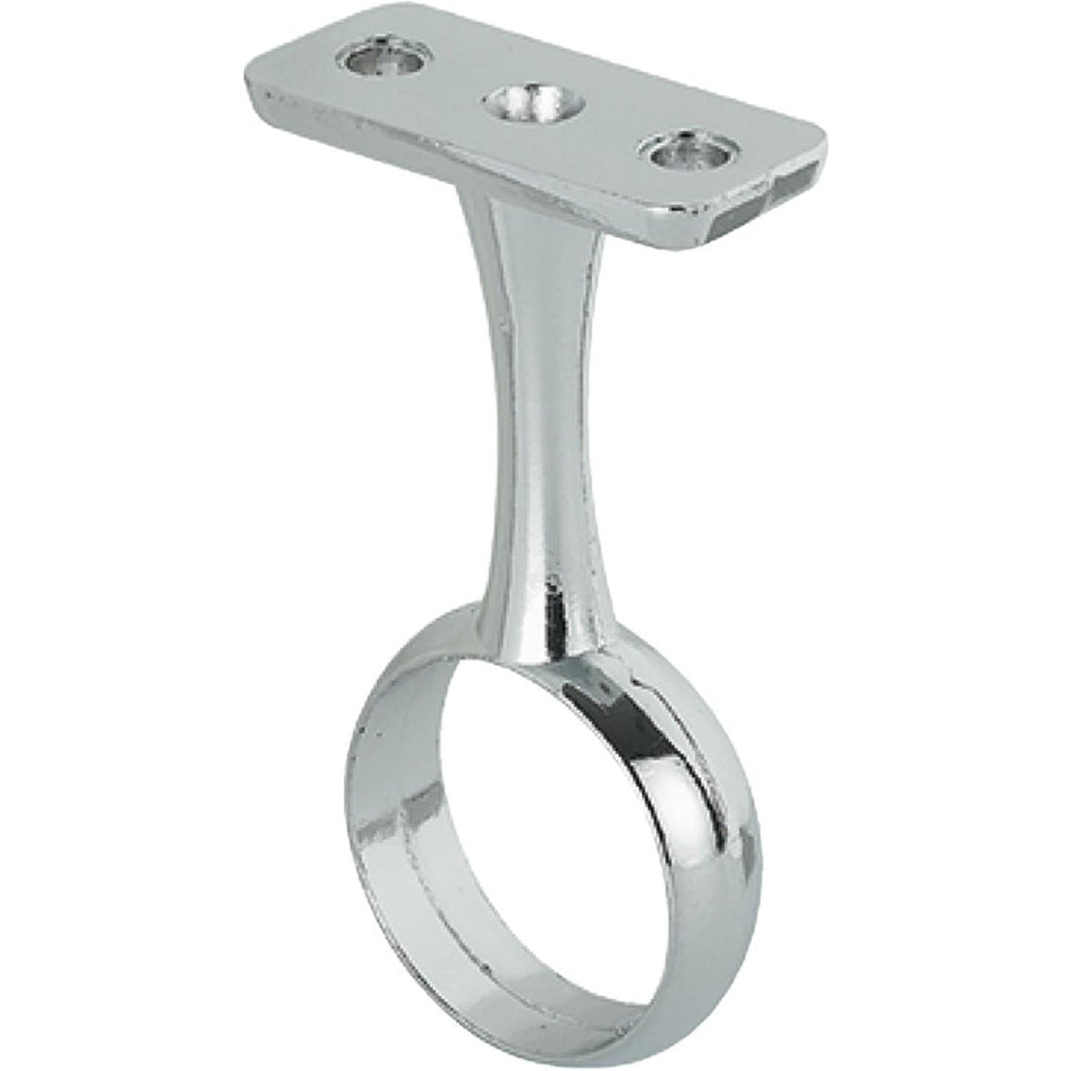 Hafele Wardrobe Rail Centre Support Chrome 25mm 1"