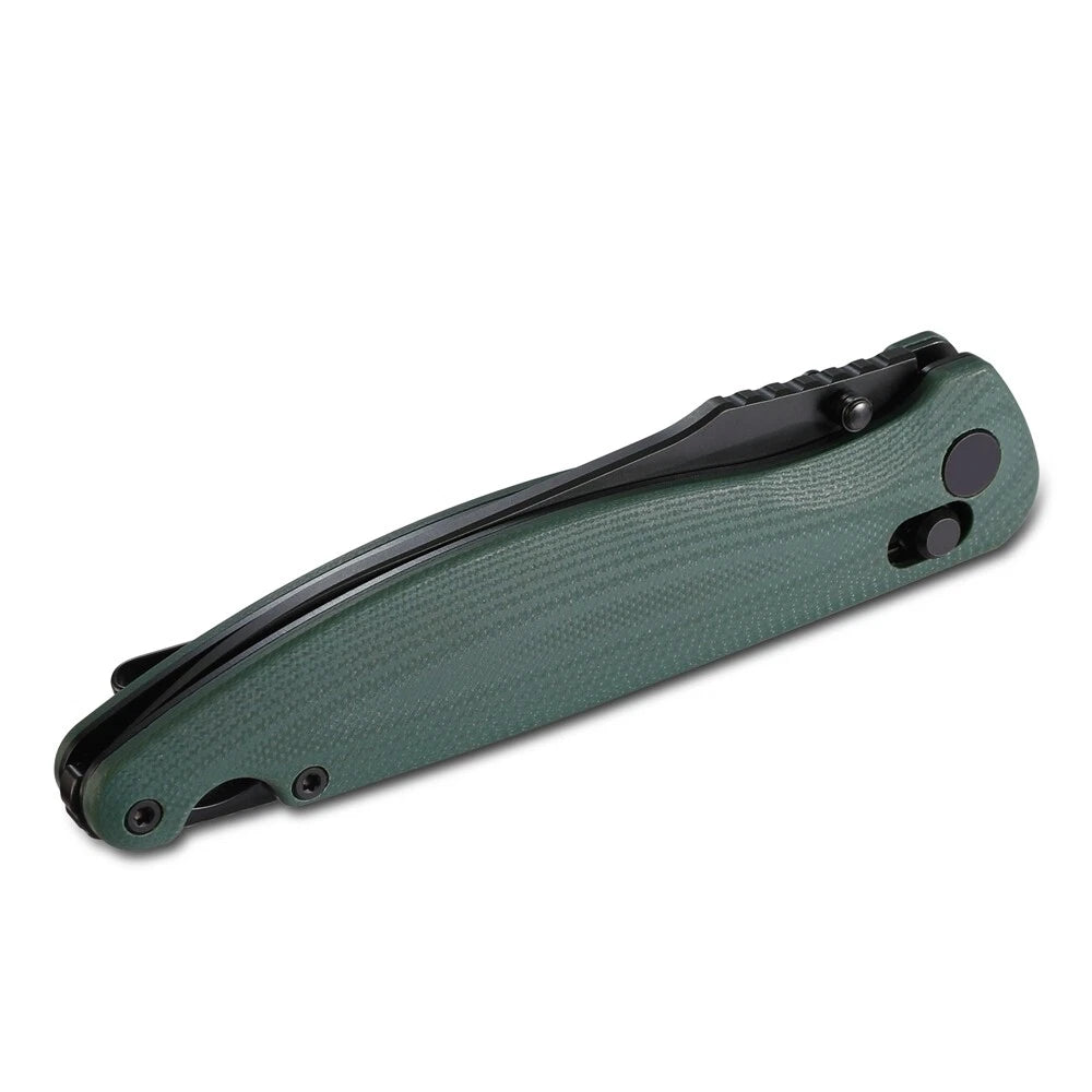 MOSSY OAK Folding Pocket Knife G10 Handle 3.54" D2 Steel Blades with Pocket Clip