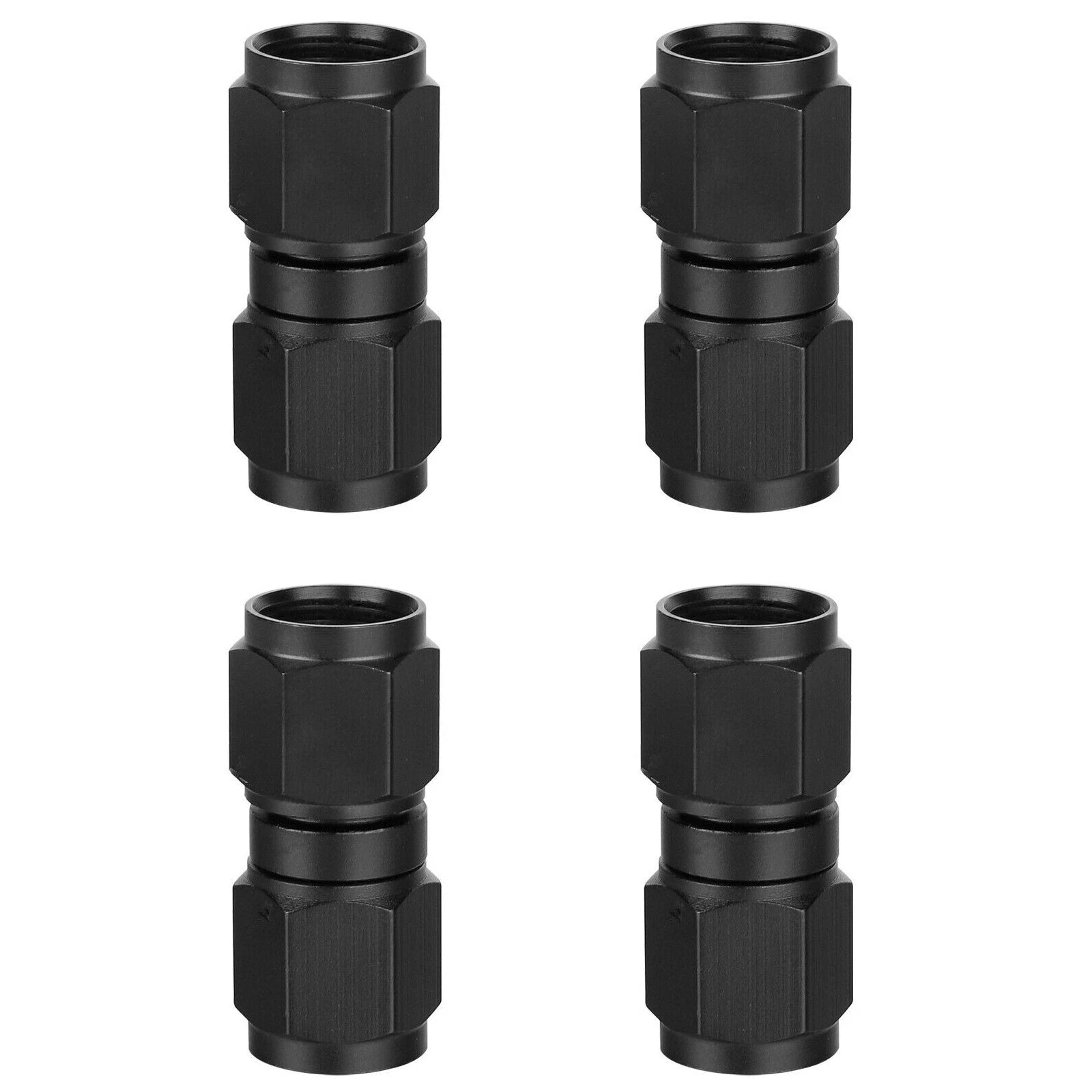 Set 6an Female To 6an Female Coupler Fitting Connector Car Repair Part