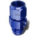 8an An8 Male-Female Union 1/8" NPT Port Blue Aluminum Anodized Fitting