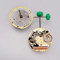 17.2mm 2 Hands Single Calendar Quartz Watch Movement For Isa 222