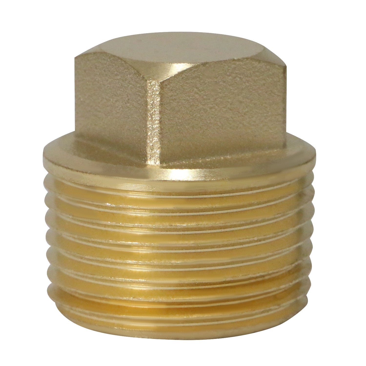 3/4" Male NPT Pipe Plug Lead Free Brass