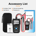 Bt10 Professional Battery Analyzer Measures Internal Resistance Soc