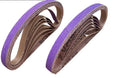 20PACK 1/2" x 18" File Sanding Belt,240 Grit for Woodworking, Metal