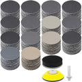 182x 2inch Hook Loop Sanding Discs 60–10000 Grit by Unbranded