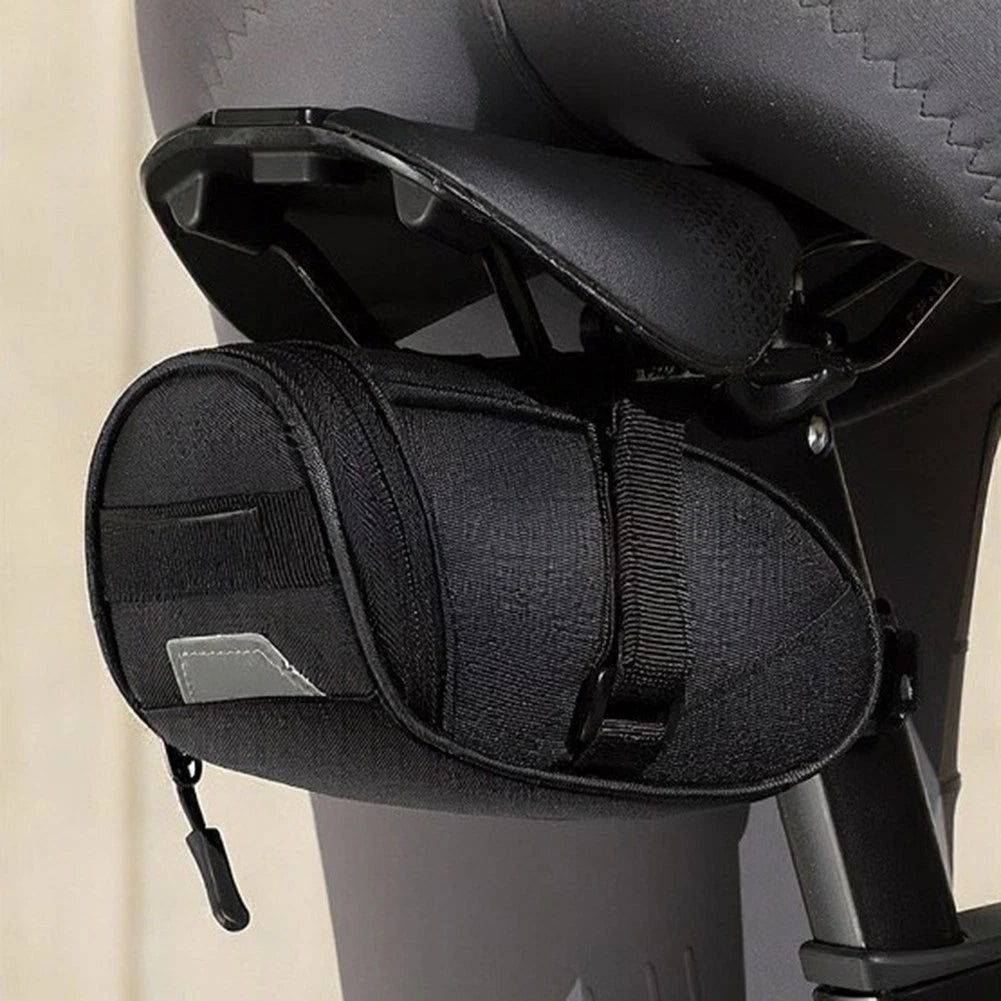 Bicycle Saddle Bag For Mountain Bike Road Bike With Rear Light Mount