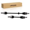 Pair Front CV Axle Assembly For Fiat 500 2012-2016 Automatic trans Left &amp; Right