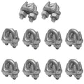 Drop Forged Galvanized Wire Rope Cable Clips 3/8 Inch