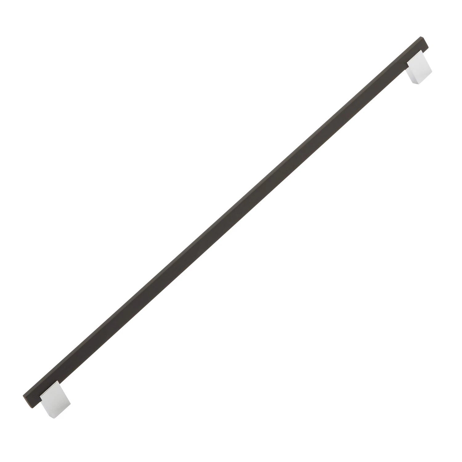 Euro Bridge Style 18-7/8" Centers Chrome Black | Built Supply Co