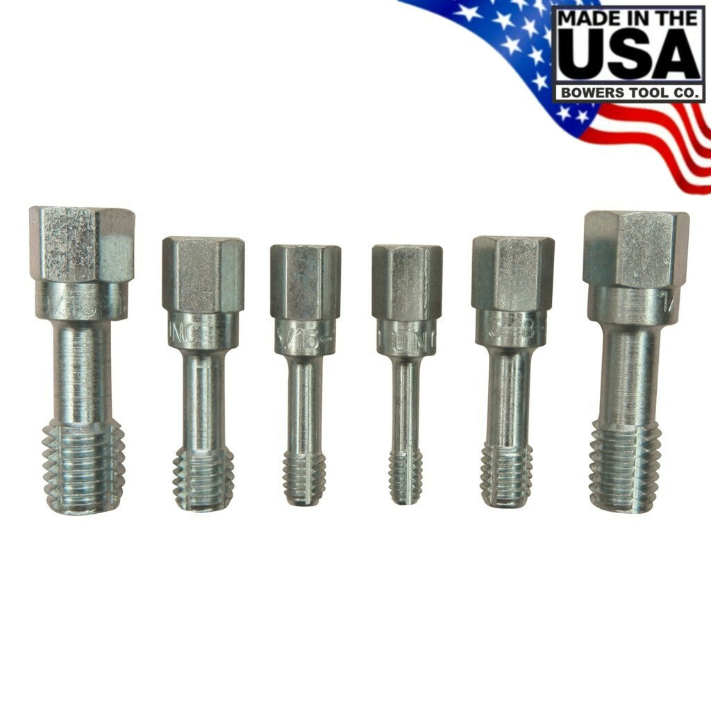 Lang NC SAE Rethreading Tap Set 6pc
