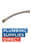 Flexible Tap Connector 15mm x 1/2" x 300mm