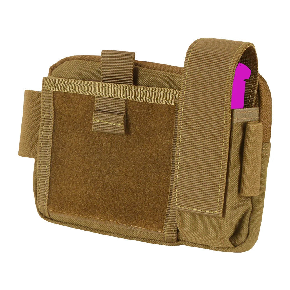 Annex Admin Pouch Tactical Utility Pocket Airsoft Coyote 5.5"h X 7"w