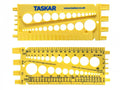 Taskar Nut, Bolt & Screw Measuring Gauge Imperial & Metric Size &