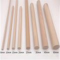 Hardwood Dowels 6mm to 60mm Dia, 200mm Long