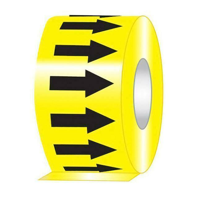 Arrow Tape Black/Yellow