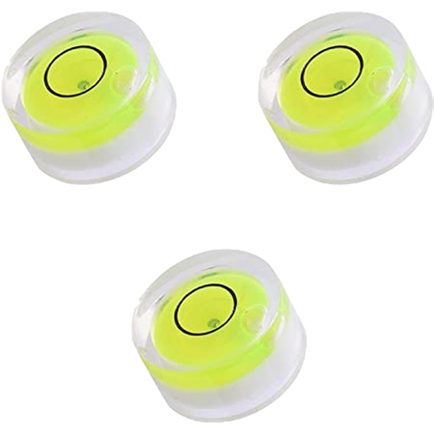 Mini Bullseye Spirit Level Pack of 3 10MM to 18MM