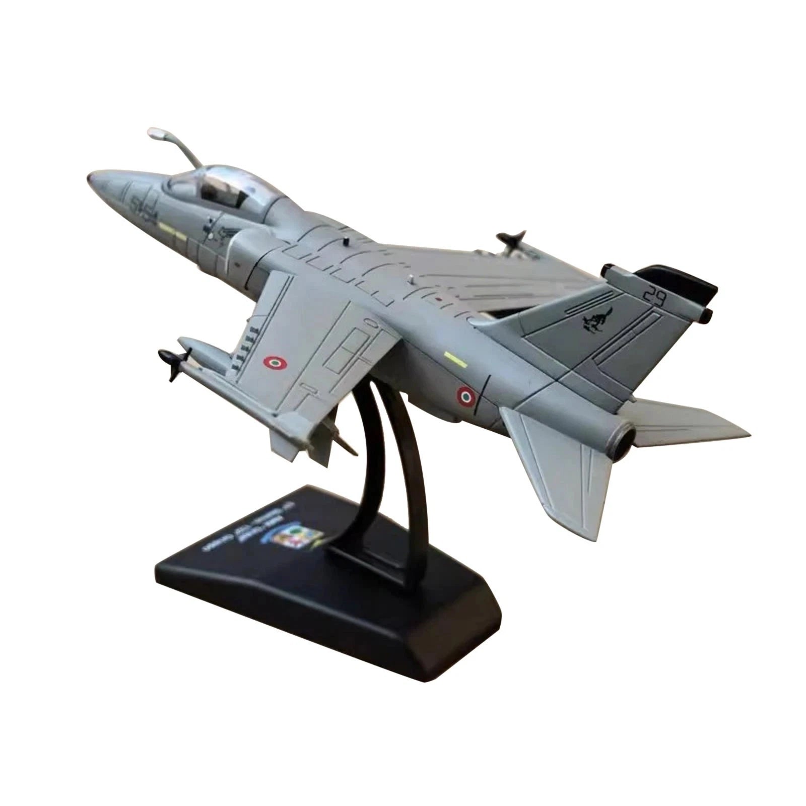 Amx Ghibli Fighter Scale Model 1/100 Italian Air Force Diecast With A