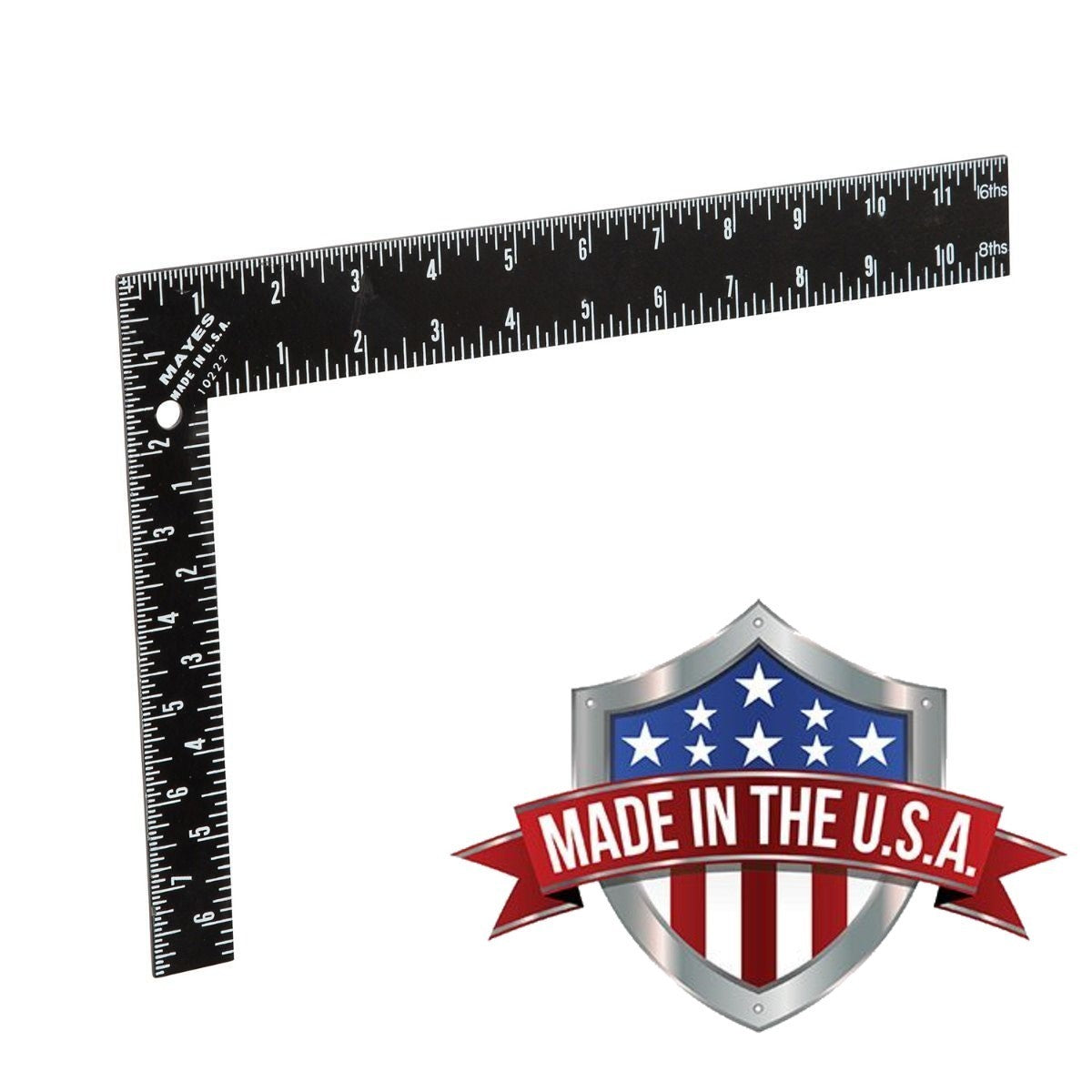 Mayes 12" High Contrast Utility Square