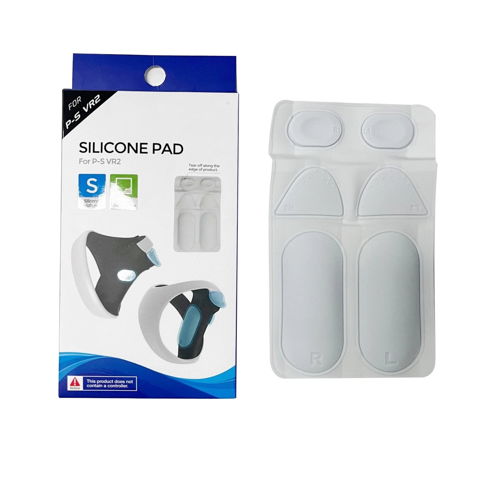 Vr Controller Silicone Anti-slip Silicone Pad Cover For Ps Vr2