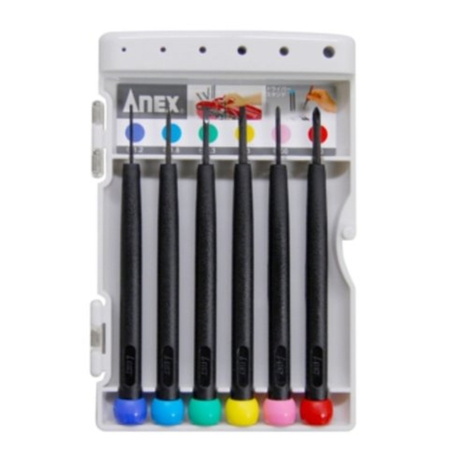 ANEX Precision Screwdriver Set 6-pcs