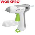 Workpro 3.6V Rechargeable Cordless Hot Glue Gun Fast Heating Glue Gun