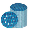 SATC 70PCS 5-inch Diamond Shape Sanding Discs 8 Hole Hook Loop