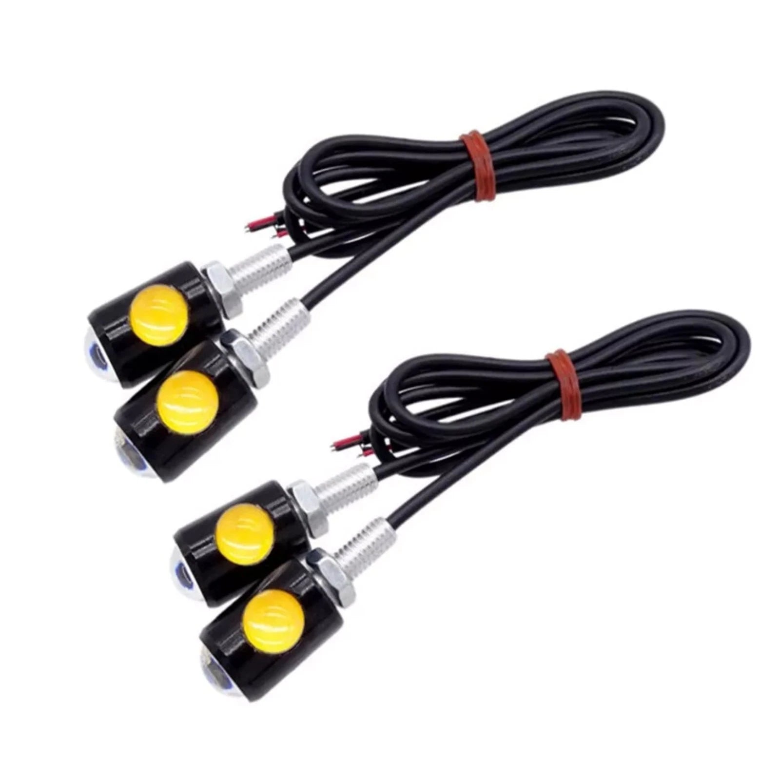 6500k Motorcycle Lights For Most 12V Motorcycles, Scooters, And Dirt