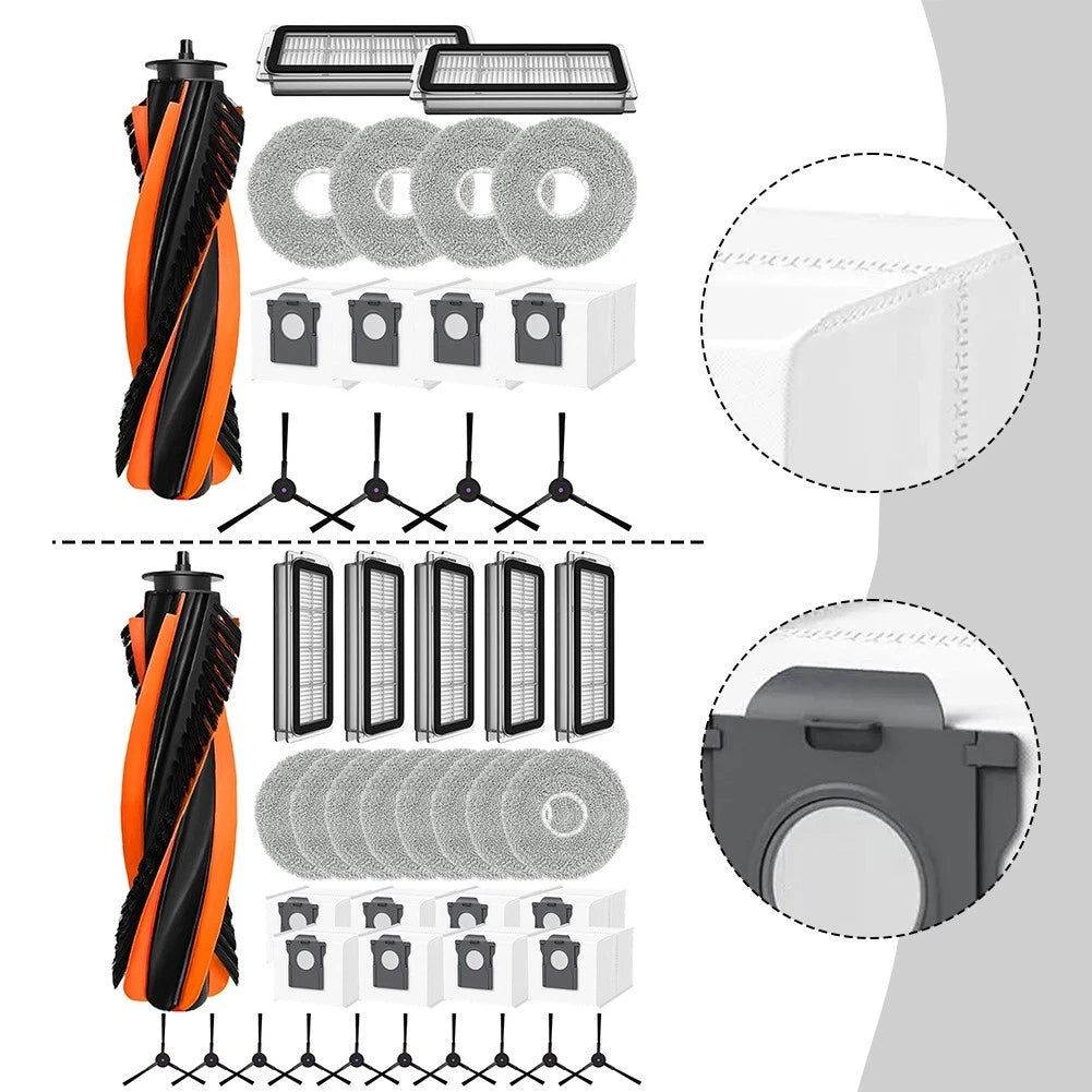 Accessories Replacement Pack For Cecotec For Conga X70 Robot Vacuum